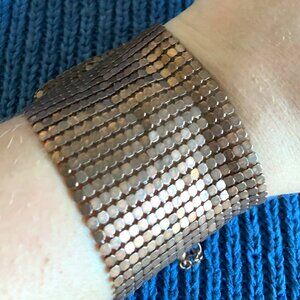 Brass chain bracelet